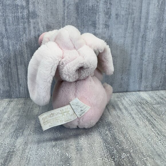 Ganz WRINKLES BABY PUPPY DOG Collar & Bone Pink Plush Stuffy Puppet Bone - Picture 4 of 7